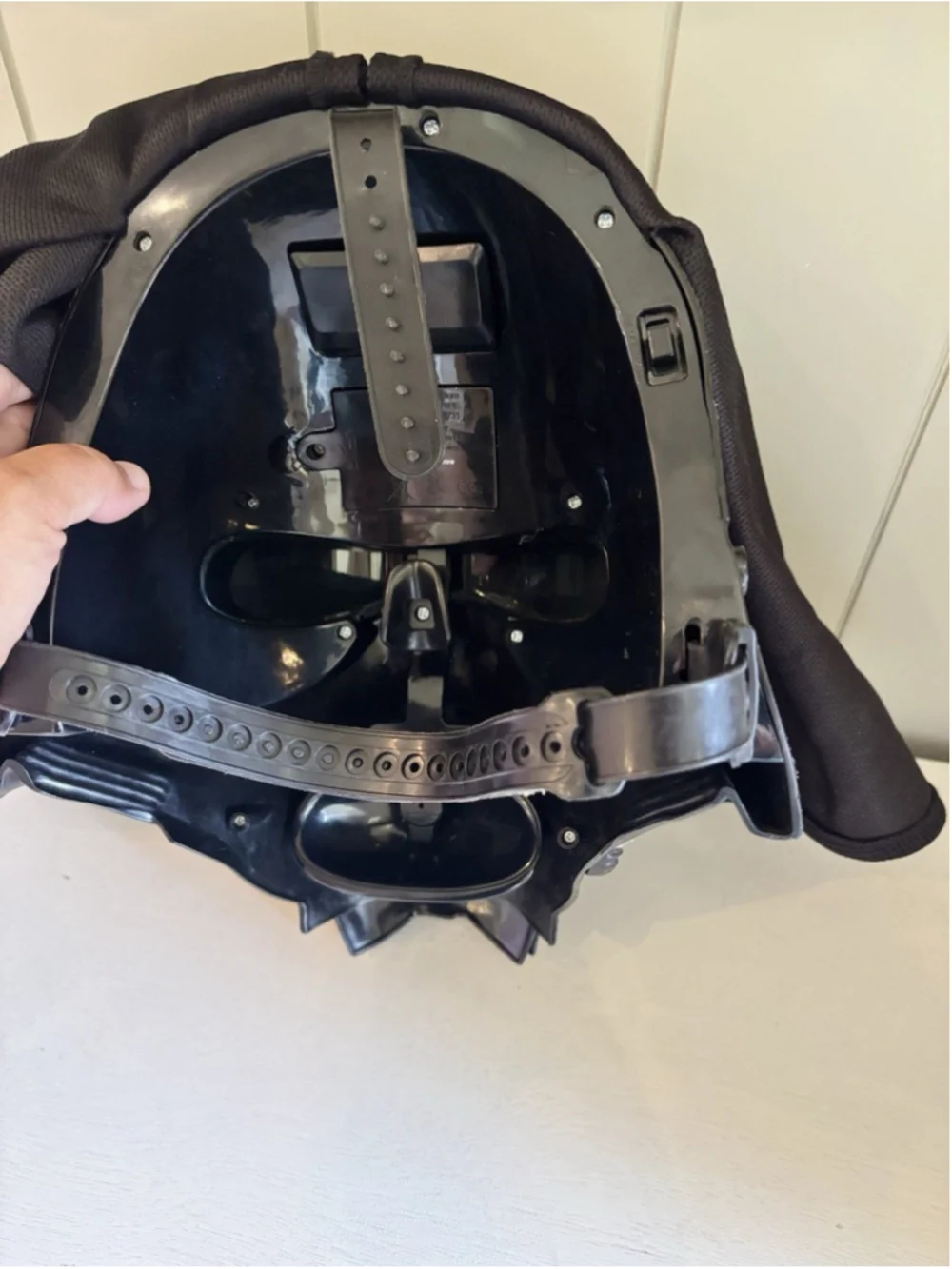 Star Wars Kylo Ren Disney Electronic Voice Change Mask Helmet w/ Cowl Hood WORKS